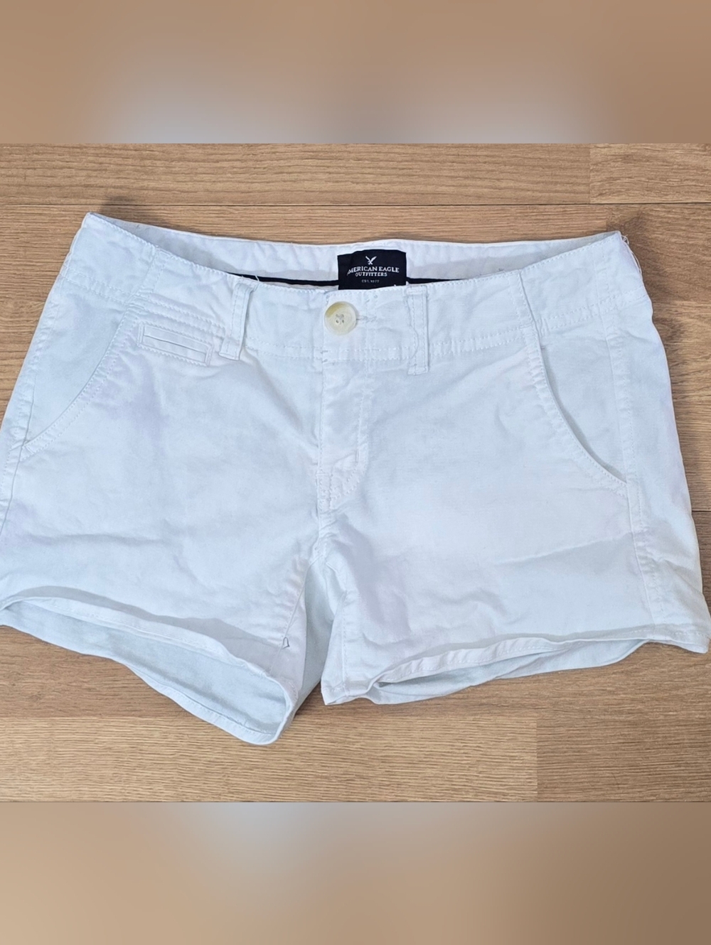 American Eagle Outfitters White Women's Jean Shorts